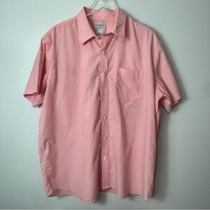 Men's LL Bean's Wrinkle-Free Everyday Shirt, Traditional Untucked Fit Large 2149
